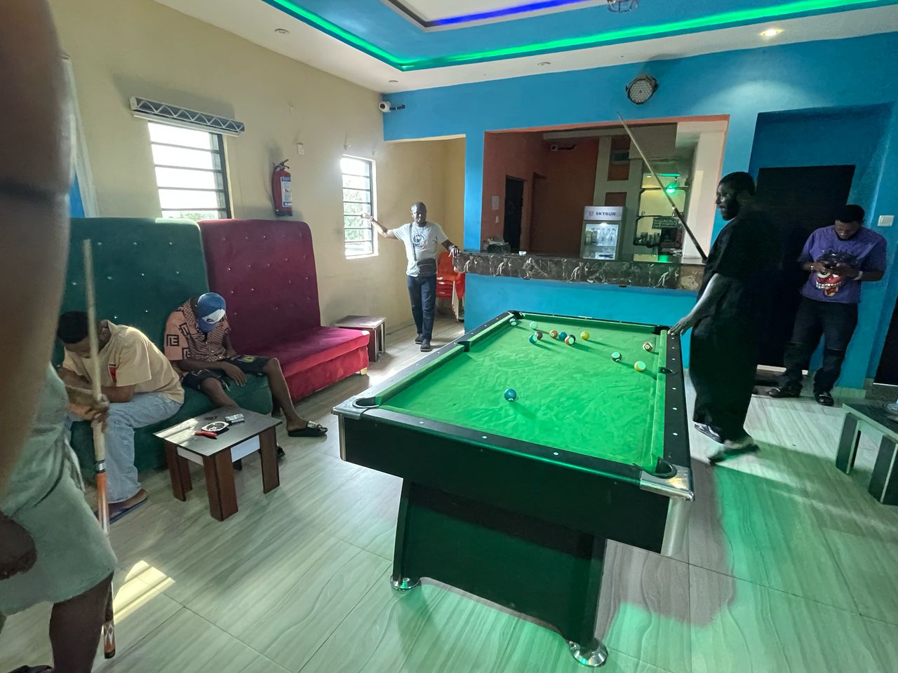 Snooker rooms